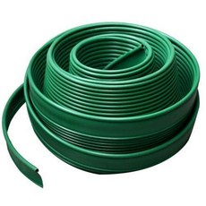 잔디엣지 경계 분리대 울타리 흙막이 가든 꽃밭 토양 그린 신소재, 1개, 3. 녹색 폭15cm 10m