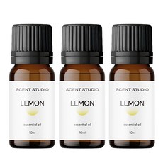 향기제작소 퓨어 에센셜오일, 3개, 10ml, 레몬
