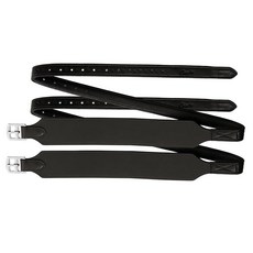 ExionPro Exion 영국식 안장용 와이드 안정성 스터럽 가죽 | 프리미엄 소가죽 향상된 다리 및 편안함 사이즈: 121.9cm~157.5cm(48~62인치) (하바나