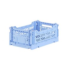 아이카사 폴딩박스 S Baby blue 수납박스 수납바구니 수납함 정리함, 베이비블루, 1개