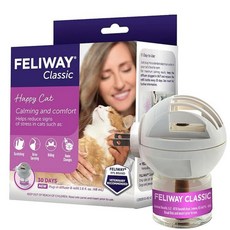 寵寵小舖 Feliway 貓咪費洛蒙插電組，舒緩情緒，減少壓力，獸醫推薦, 1個, 48ml