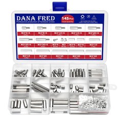 M3 헥스 스탠드오프 스페이서 키트 145pcs 남성용 메트릭 스레드 마운트 나사 너트 볼트 마더보드 프로토타입 액세서리 쿼드콥터 드론 컴퓨터 및 회로 기판 구색, M4-a