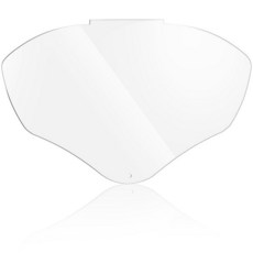 Feekoon Face Shield 교체용 렌즈 Honeywell/Uvex S8500/S8510 페이스 쉴드와 호환 보호 안전 바이저 교체품 투명 폴리카보네이트 포함(4팩, 1