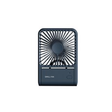 탁상용 선풍기 무소음 무선 미니 usb 충전형 사무실 휴대용 무소음 벽 사무실 학생 US 선풍기 충전 데스크탑 기숙사, 블루