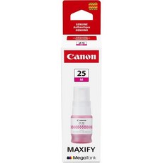 캐논 GI-25 정품 마젠타 잉크 병 메가탱크 GX2020 및 GX1020 프린터와 호환 가능, 1.3 플로우 온스