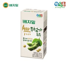 베지밀 무첨가 두유 190mlx48팩, 190ml