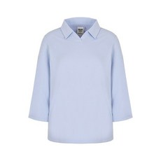 밀레 여성용 봄 7부소매 티셔츠 LD 본느 카라 MVUST82169DH5193577