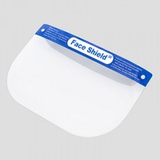 페이스쉴드 안면 보호막 방역 얼굴 투명 안전 마스크 0590, 1개