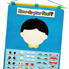 벽걸이 챠트 얼굴표정