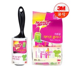 [3M]의류용 테이프클리너 I형(핸들+리필)+리필 2개, 1개