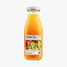 프랑스 마르셀 비오 Marcel Bio Cocktail de fruits 노란색 칵테일 과일 주스, 6개, 250ml