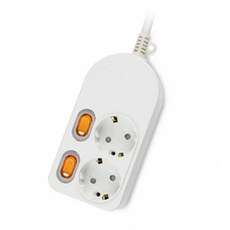 정스토어 멀티탭2구5M개별 전기연결선