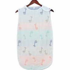 六層紗防踢被 背心式嬰兒睡袋