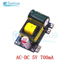 AC-DC 스텝 다운 변압기 전원 공급 장치 모듈 벅 컨버터 AC 220V-5V 1A 1.5A 5V 700mA 12V 9V, 03 AC-DC 5V 700mA