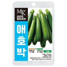 모칸도 좋은씨앗 애호박 씨앗 30립 국산 채소 야채 열매채소 씨앗, 1개