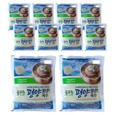 풀무원 평양물냉면 육수, 290g, 10개