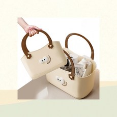 방수용 바스켓 워터파크 목욕가방 물놀이백 핸디형 수영가방, 상세페이지 참조