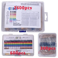 금속막 저항 세트 600개 300개 키트 10옴 4W, 2600PCS with box
