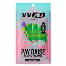 GAGA WULA 加薪肉泥 雞肉+花椰菜, 72g, 1個