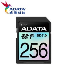 威剛 Premier Extreme SDXC SD 7.0 256G Express 記憶卡 - DSLR/MILC/4K 適用, 1個