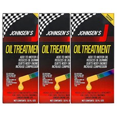 존슨 대용량 엔진코팅제 32ozX3통 대형트럭 버스 중장비 농기계 경운기 엔진보호 프리미엄 엔진코팅, 3개, 공용