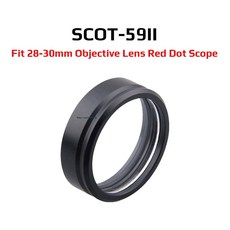 벡터 옵틱스 퀵 플립 마크 확대경 마운트 링 (레벨 버블 포함 스코프용)