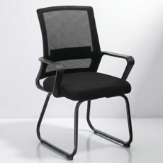 디바피스 고정형 바른 허리 자세 사무용 컴퓨터 학생용 집중 공부 의자 DP-S001, 블랙