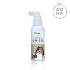 黃金盾寵物傷口潔療噴劑100ml，溫和清潔、快速癒合、天然成分、寵物適用, 1個