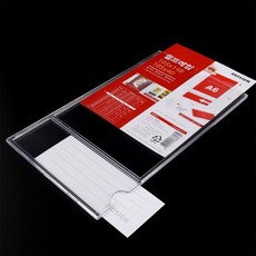 로컬코리아 투웨이 부착식 투명 월프레임 A7 B7 A6 소형게시용 소형공지게시판