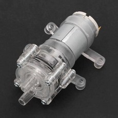 고온 저항 투명 수족관 다이어프램 펌프 미니 다이어프램 워터 펌프 DC12V, 1개