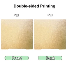 프루사 i3 MK3 MK3S+ MK4 빌드 플레이트 양면 인쇄 3D 프린터 열판 스프링 스틸 시트 (프루사 MK4 PEI 시트, 01 1Pcs PEI  (No base)