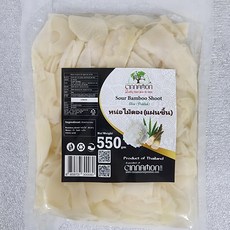 태국 죽순편 슬라이스 Sour Bamboo Shoot worldfood, 1개, 550g