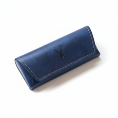 精緻皮革眼鏡盒 時尚翻蓋眼鏡收納盒