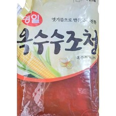 [JHP36752ET]옥수수조청(경일식품 조청 3k) X6, 6개