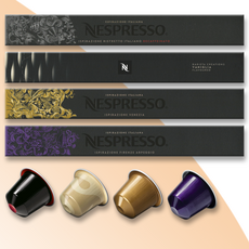 네스프레소 오리지널 캡슐 향기 셀렉션 캡슐커피 바닐라향 세트, 4개, 10개입, 4.2g