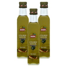 바디아 엑스트라 버진 올리브유 퍼스트 콜드 프레스, 3개, 250ml
