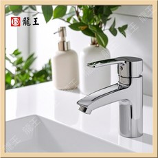 龍王牌 CY-2116A 單孔面盆龍頭 冷熱水龍頭 浴室水龍頭, 1個, N/A
