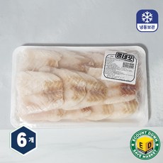 명태포 슬라이스 트레이 동태전 동태포, 6개, 400g