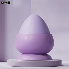 QRU 筋膜球吸盤式實心款硅膠足底按摩刺蝟花生球瑜伽放鬆肩背腰按摩器, 1個, 紫色盒裝:如圖