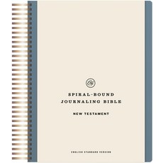 (영문도서)ESV Spiral-Bound Journaling Bible New Testament (Hardcover) Hardcover, Crossway, English, 9781433593185