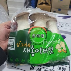 새송이버섯 국내산 신선버섯 요리용 구이용 샤브샤브용 새송이, 1개, 400g