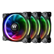 Thermaltake Riing Plus 12 LED RGB 頂級版 (三顆風扇包裝) 特價出清, 1個, RGB Lighting