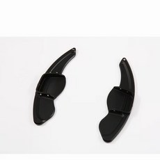 호환 알루미늄 패들 시프트 연장킷 좌우 1세트, 블랙