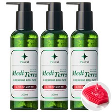 약국입점 프로벨 메디테라 혀 클리너액 구취제거 충치예방 상쾌한 구강케어 가글 클린젤 특허성분 의약외품, 3개, 200ml