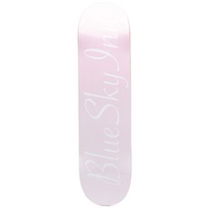 블루스카이인 로고 프린트 스케이트보드 덱