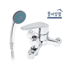 국산 벽붙이 샤워수전 욕실수전, 1개