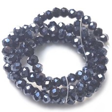 Bead 크리스탈 4mm 론델비즈 한세트 2줄 컬러선택, 해마타이트