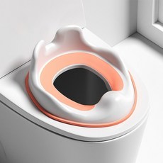 男女寶寶馬桶坐便圈分離樓梯式坐便器 兒童輔助墊 小孩坐便凳, 橙色