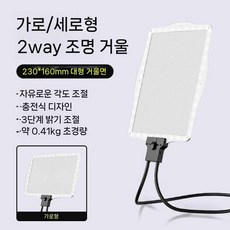 목걸이형 돋보기 조명 충전식 고배율 확대경, G. Deluxe Black 수평/수직 조명