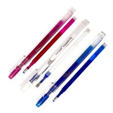 [청라핸즈] 아이론 열펜 리필세트0.5mm-(16-379), 화이트리필세트, 1개